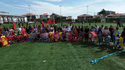 Denizli'de gökyüzü Gazzeli çocuklar için renklendi: Uçurtmalar barışa kanat açtı