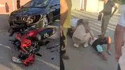 Erzincan'da iki gencin karıştığı trafik kazası hastanede bitti
