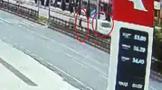 Saniyelerle gelen mucize: Yaya geçidinde ölümle burun buruna geldi