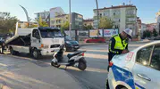 Trafik denetiminde ağır fatura: Plakasız motosiklet keyfi 46 bin liraya mal oldu