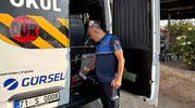 Kırıkkale'de okul yollarında güvenlik alarmı: Servis araçlarına mercek altına alındı