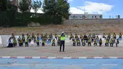 Minik öğrencilere trafik dersi: Siirt'te geleceğin sürücüleri sahada yetişiyor