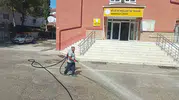 Bilecik'te yeni eğitim yılına hijyenik hazırlık: Bahçeler pırıl pırıl oldu