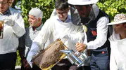 Bursa'nın altın sarısı bereketi Keles'te toplandı: Kovan desteği meyvelerini verdi