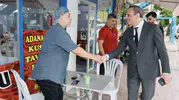 Yüreğir'de saha mesaisi: Başkan Vekili Özünal esnafın kapısını çaldı