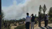 Burdur'da alevlerle zorlu mücadele: Ekipler seferber oldu