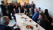 New York sokaklarında sürpriz mola: Erdoğan vatandaşlarla çay içti