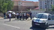 Patnos'ta sabah saatlerinde korkutan kaza: Kavşakta çarpışan araçlar hurdaya döndü