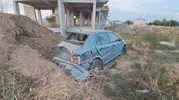 Karaman'da kavşak dehşeti: İki araç hurdaya döndü