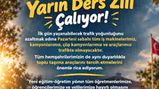 Talas'ta okul zili çalarken belediyeden kritik trafik hamlesi