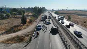 Bursa'da yola saçılan mazot zincirleme faciaya yol açtı: 10 araç birbirine girdi