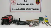 Mağarada define avı hüsranla bitti: Jandarma baskınıyla suçüstü yakalandılar
