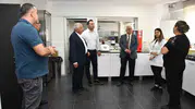 Aydın'ın tarımsal geleceği için kritik denetim: Başmüfettiş Şahin laboratuvarı mercek altına aldı