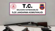 Malkara'da şafak operasyonu: Evinden cephanelik ve uyuşturucu düzeneği çıktı