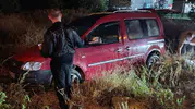 Beyşehir yolunda saniyeler içinde gelen felaket: Güvenlik kamerası o anları kaydetti