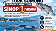Karadeniz'in soğuk sularından dünya sofralarına: Sinop somon üretiminde zirveyi bırakmıyor