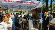 Menteşe'de sağlık seferberliği: Meydanda ücretsiz tarama kuyruğu