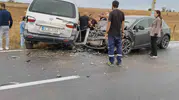 Tekirdağ'da korkunç çarpışma: İki otomobil hurdaya döndü, altı kişi hastanelik oldu