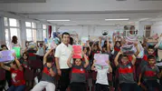 Bünyan’da okul sıralarında heyecanlı gün: Başkan Metin’den öğrencilere tam destek