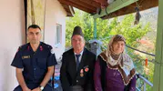 Jandarmadan duygulandıran vefa: Kahramanların kapısı çalındı