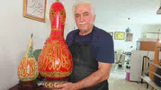 76 yaşındaki sanatçının büyük hayali: Eserini bizzat Cumhurbaşkanı'na sunmak istiyor