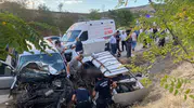 Sinop'ta yol kenarındaki su kanalı mezara dönüştü: Feci kazada acı bilanço