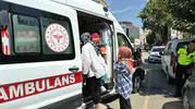 Adıyaman'da zincirleme kaza: Sürücü olay yerinden kaçtı, iki çocuk hastanelik oldu
