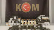 İzmit'te kaçak tütün operasyonu: Binlerce makaron ele geçirildi
