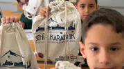 Karabük'te miniklerin okul sevincine belediyeden anlamlı dokunuş