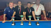 Düzce'nin bilardo ustaları belli oldu: Finalde nefes kesen zafer