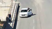 Havadan izlenen kurnazlık pahalıya patladı: Direksiyondaki değişim kameraya yakalandı