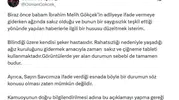Melih Gökçek'in adliye koridorlarındaki sakız detayı için oğlundan savunma geldi