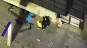 Beyoğlu'nun karanlık sokaklarında dronlu takip: Fuhuş pazarlığı havadan görüntülendi