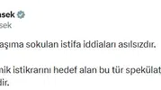 Ekonomi yönetiminde sular durulmuyor: Bakan Şimşek'ten iddialara net yanıt