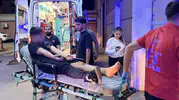 İndere yolunda motosiklet kazası: Bir kişi hastanelik oldu