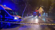 Bakırköy'de geceyi aydınlatan korku dolu anlar: Metruk binada yangın paniği