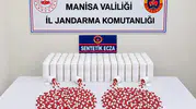 Manisa kırsalında zehir tacirlerine jandarma darbesi: Binlerce hap ele geçirildi