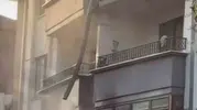 Şarj istasyonundaki alevler konuta sıçradı: Bursa'da korku dolu anlar