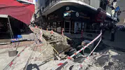 Zonguldak'ta esnafın sabrı taştı: Kazılan sokak 15 gündür kaderine terk edildi