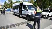 Mersin yollarında okul servisi mesaisi: Ekipler en küçük detayı bile atlamıyor