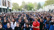 Osmangazi'de ders zili çaldı: Başkan Aydın miniklerin ilk gün coşkusuna ortak oldu