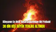 Guatemala’da alarm verildi: Fuego Yanardağı patladı, 30 bin kişi tehlike altında