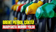 Brent çöktü, akaryakıta 1.5 TL’yi aşan indirim geliyor! Güncel akaryakıt, benzin, motorin fiyatları 7-8-9 Nisan