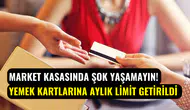 Yemek kartı kullananlar dikkat: O limitin üzerindeki alışverişlerde ödeme yapılmıyor