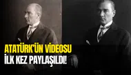 Atatürk’ün fotoğraf çektirirken çıkan videosu! İlk kez göreceksiniz