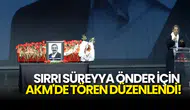 Sırrı Süreyya Önder’e AKM’de Veda Edildi!