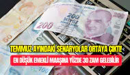 En düşük emekli maaşı için yeni rakam: Senaryolar tek tek açıklandı