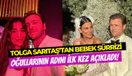 Tolga Sarıtaş-Zeynep Mayruk çifti açıkladı: Bebeklerinin adı belli oldu
