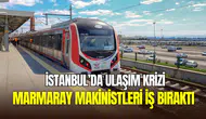 Marmaray’da iş bırakma eylemi: Yolcular mağdur oldu, seferler gecikti
