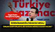 Özgür Özel'e Açılan Soruşturma Sonrası İmamoğlu'ndan İlk Mesaj
